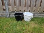 2x sterke emmer 12 l, Ophalen, Zo goed als nieuw, Kunststof