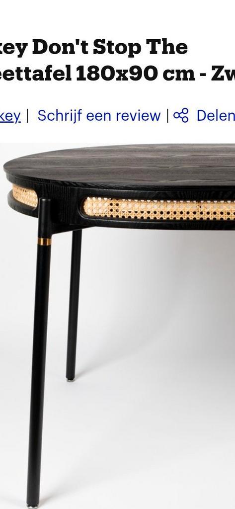 Nieuwe eetkamertafel merk Bold Monkey type Don`t stop de web, Huis en Inrichting, Complete eetkamers, Nieuw, Ophalen