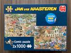 Jan van Haasteren - Safari en De Storm - 2x 1000 stukjes, Ophalen of Verzenden, 500 t/m 1500 stukjes, Zo goed als nieuw