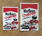 Sticker en foldertje Marlboro Challenge 1983 Ford Escort, Verzamelen, Ophalen of Verzenden