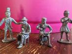 4 tinnen beeldjes voor 10 euro per stuk, Ophalen of Verzenden, Gebruikt, Mens