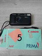 Canon  PRIMA 5 camera AiAF in Doos, Ophalen of Verzenden, Zo goed als nieuw, Compact, Canon