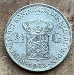 2,5 gulden 1932 Wilhelmina GROF HAAR, Ophalen, Koningin Wilhelmina, 2½ gulden