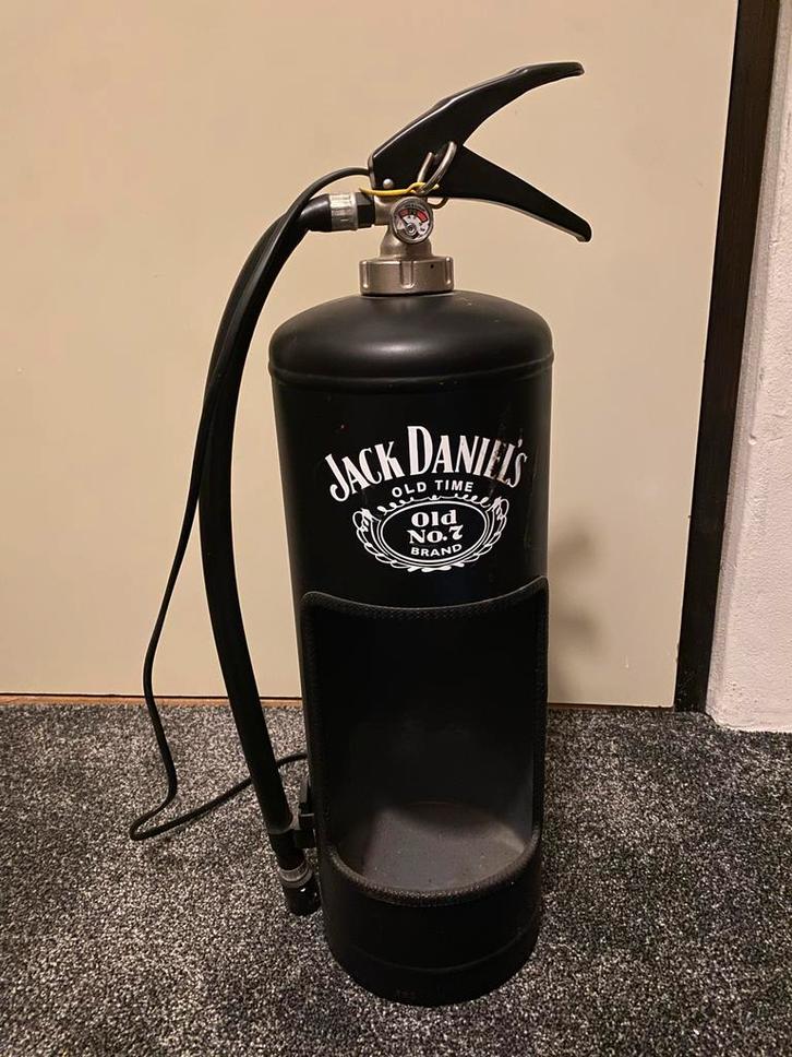 Jack Daniels Brandblusser met lampje, Huis en Inrichting, Woonaccessoires | Overige, Gebruikt, Ophalen