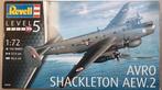 Revell Avro Shackleton AEW.2 1:72, Hobby en Vrije tijd, Modelbouw | Vliegtuigen en Helikopters, Revell, Ophalen of Verzenden, Vliegtuig