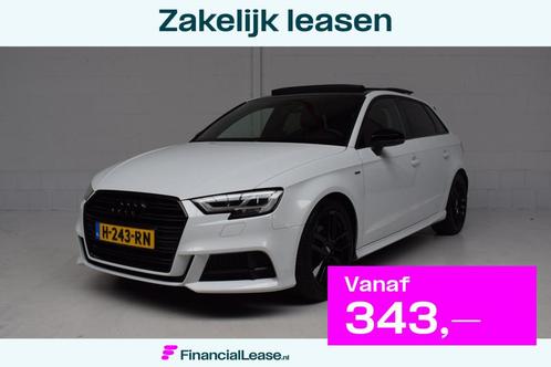 Audi A3 Sportback 35 TFSI 150PK AUT 3X S-LINE ORG.NED / VIRT, Auto's, Audi, Bedrijf, Lease, Financial lease, A3, ABS, Airbags