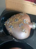 Aparte kerstballen glas handbewerkt, Diversen, Kerst, Ophalen of Verzenden, Zo goed als nieuw