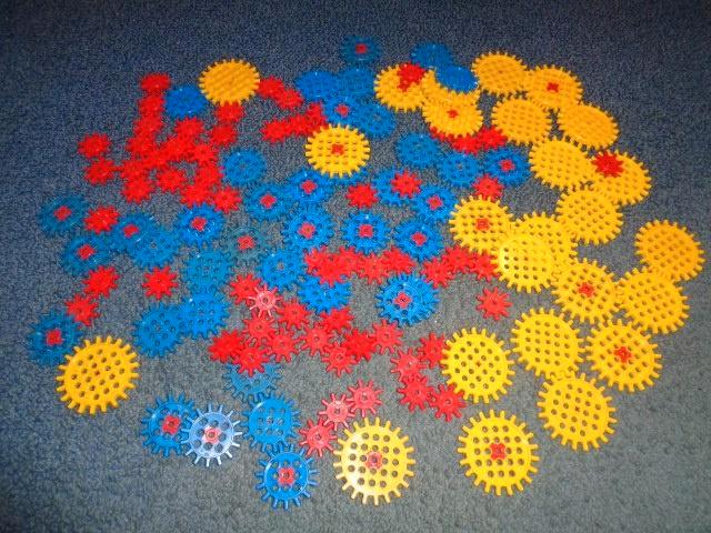 Partij Y201=Lego technic tandwielen, Kinderen en Baby's, Speelgoed | Duplo en Lego, Gebruikt, Lego, Losse stenen, Ophalen of Verzenden