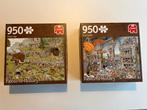 Jumbo puzzel Pieces of history, Hobby en Vrije tijd, Ophalen of Verzenden, 500 t/m 1500 stukjes, Zo goed als nieuw