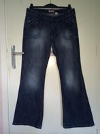 H&M breed wijd jeans spijkerbroek denim broek rechte pijp 33, Kleding | Dames, Spijkerbroeken en Jeans, H&M, Blauw, Nieuw, Ophalen of Verzenden
