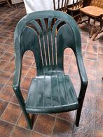 70 plastic stoelen kleur groen, Ophalen, Kunststof, Gebruikt, Overige kleuren