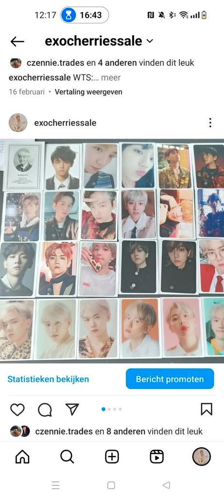 Baekhyun EXO Photocards Sale, Verzamelen, Muziek, Artiesten en Beroemdheden, Zo goed als nieuw, Ophalen of Verzenden