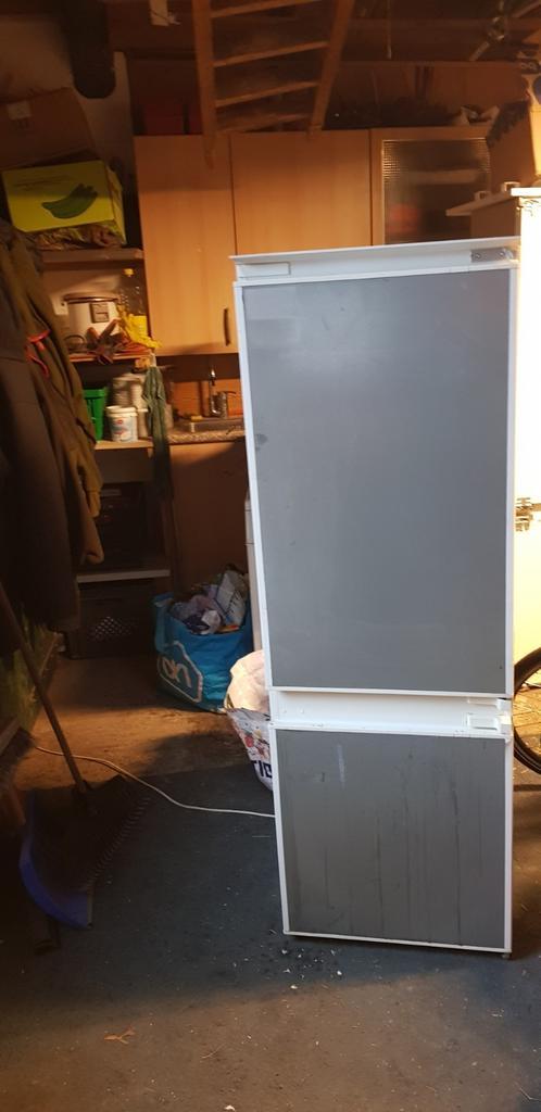 Inbouw koelvriescombinatie, Witgoed en Apparatuur, Koelkasten en IJskasten, Gebruikt, Met aparte vriezer, 200 liter of meer, 140 tot 160 cm