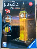 Ravensburger 3D puzzel Big Ben, Ophalen of Verzenden, Minder dan 500 stukjes, Gebruikt, Rubik's of 3D-puzzel