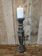 stoere kandelaar ``WOONWINKEL RUSTIEK``, Ophalen of Verzenden, Nieuw, Hout, 50 tot 75 cm