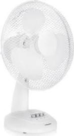 WAAIER TAFELVENTILATOR WIT 30 CM VENTILATOR FAN BLOWER, Ophalen of Verzenden, Nieuw