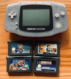 Nintendo gameboy advance transparant, Game Boy Advance, Gebruikt, Ophalen of Verzenden, Met games