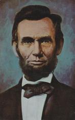 Ansichtkaart, Abraham Lincoln  (1217), Verzenden, 1960 tot 1980, Sterren en Beroemdheden