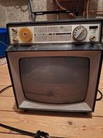 Teleton-Anex TA - 12. draagbare zwart-wit televisie, Antiek en Kunst, Antiek | Tv's en Audio, Ophalen