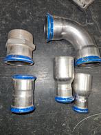 Geberit Mapress RVS perskoppelingen

Alles is 42mm, Afvoer, Nieuw, Ophalen of Verzenden, Rvs