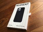 IPHONE 12 PRO MAX, NUDIENT BOLD CASE, BLACK, NEW IN BOX, Ophalen of Verzenden, Nieuw, IPhone 12 Pro Max