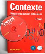 Contexte. Woordenschat met oefeningen. FRANS. INCL. CD-ROM., Boeken, Schoolboeken, Ophalen of Verzenden, Zo goed als nieuw, Overige niveaus