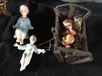4 oude kerst kindjes zeldzaam 60 jaar teab, Verzamelen, Beelden en Beeldjes, Ophalen of Verzenden, Zo goed als nieuw