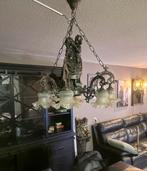 Antieke kroonluchter met engelen, Ophalen of Verzenden, Gebruikt, Metaal