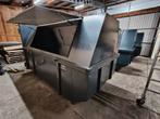 Nieuwe 10m³ puinhuisjes , gesloten portaalcontainers, Ophalen, WTTS, Info@wtts.nl, WTTS