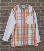 Vrolijke gekleurde trui mt. M, katoen, D en F edition, Maat 38/40 (M), ., Ophalen of Verzenden, Zo goed als nieuw