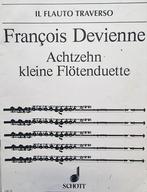 Devienne - 18 Kleine Flötenduette voor Dwarsfluit, Gebruikt, Klassiek, Dwarsfluit of Piccolo, Ophalen of Verzenden