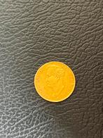 Gouden 5 gulden Willem I 1827 Brussel, Ophalen of Verzenden, Goud