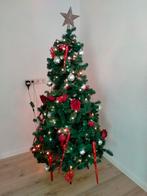 Kerstboom kunst met verlichting en versieringen., Diversen, Kerst, Ophalen