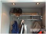 Moderne kapstok met verzinkte steigerbuis en steigerhout!, Huis en Inrichting, Woonaccessoires | Kapstokken, Wandkapstok, Info@hout-art.nl