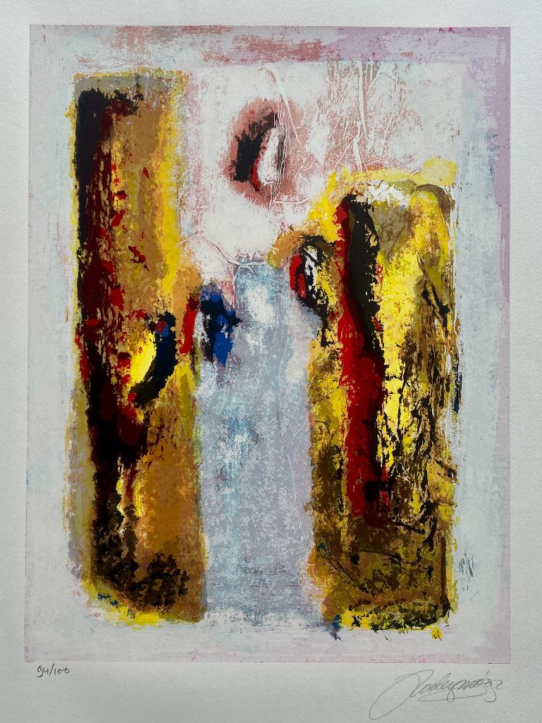 Zeefdruk Jan Radersma - Tulisan, Antiek en Kunst, Verzenden