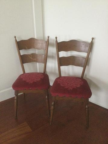 Eetkamer stoelen 2 stuks