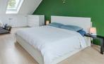 IKEA Malm bed 160x200cm met opbergruimte eronder, Huis en Inrichting, Ophalen, Wit, Tweepersoons, 200 cm