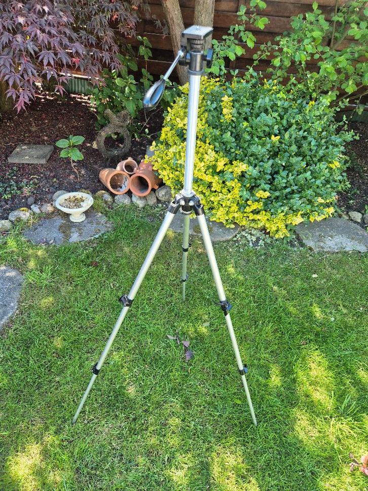 Brenner verstelbaar statief, Audio, Tv en Foto, Fotografie | Statieven en Balhoofden, Gebruikt, Driepoot, Minder dan 150 cm, Met balhoofd