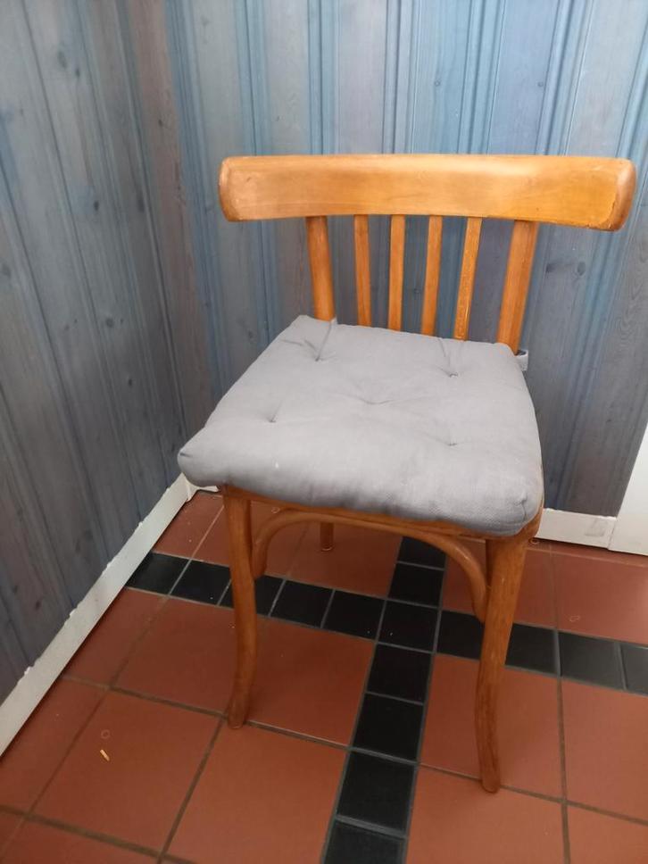 4x Thonet bistro café spijlen stoel, Huis en Inrichting, Stoelen, Zo goed als nieuw, Vier, Bruin, Ophalen