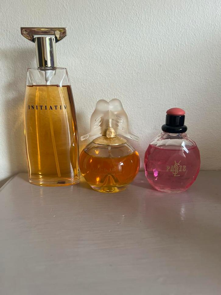 3 x dames parfum wegens beëindiging hobby van gils, ysl,, Sieraden, Tassen en Uiterlijk, Uiterlijk | Parfum, Nieuw, Ophalen of Verzenden