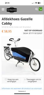 Gazelle Cabby Bakfiets Afdekhoes - Nieuw, Ophalen of Verzenden, Nieuw, Gazelle