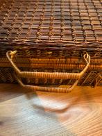 Rotan koffertje, Ophalen of Verzenden, Gebruikt, Vierkant, Riet