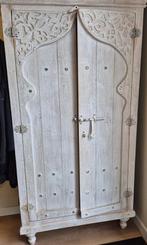 Prachtige houten kast van Maisons du Monde Sinbad, Huis en Inrichting, Ophalen, 100 tot 150 cm, Zo goed als nieuw, 150 tot 200 cm