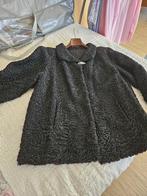 Persianer bontjas mt XL zwart/ grijs, Kleding | Dames, Jassen | Winter, Ophalen of Verzenden, Zo goed als nieuw, Maat 46/48 (XL) of groter
