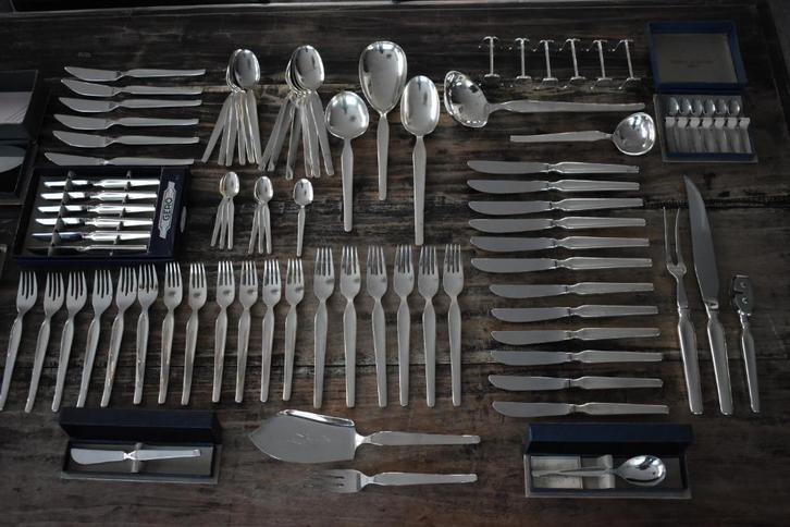 Gero 248 Evolution cassette aanvullingen: messen vorken etc, Huis en Inrichting, Keuken | Servies, Gebruikt, Overige typen, Overige stijlen