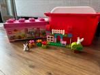 Lego Duplo trein, vliegtuig,  vrachtwagen trailer, Ophalen, Zo goed als nieuw, Overige merken