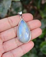 Druppelvormige Maansteen Hanger Dasha - Echt Zilver, Hoofdstraat 18c, Info@lavicollection.com, Nieuw, Ophalen of Verzenden