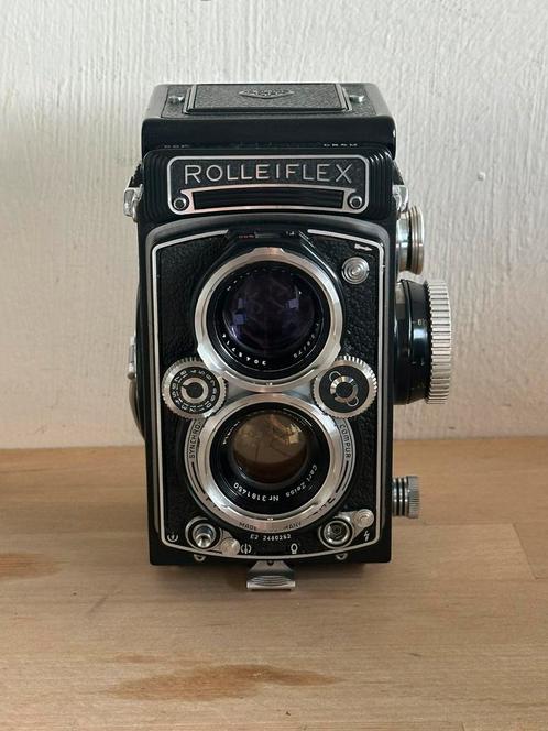 Rolleiflex 3.5e2 met Planar lens, Audio, Tv en Foto, Fotocamera's Analoog, Gebruikt, Spiegelreflex, Overige Merken, Ophalen of Verzenden