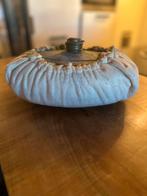 Mooie antieke ovale platte zinken kruik!, Antiek en Kunst, Ophalen of Verzenden