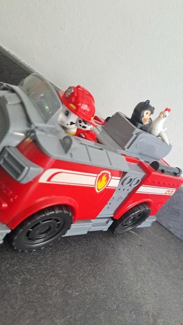 Paw Patrol Marshall, Grote transformerende  Brandweerwagen  beschikbaar voor biedingen